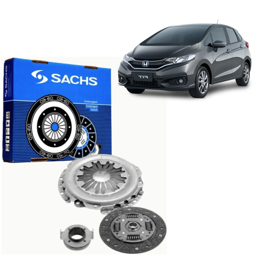 Kit Embreagem Honda Fit 2008 Até 2014 Elx Ex 1.5 16v Flex