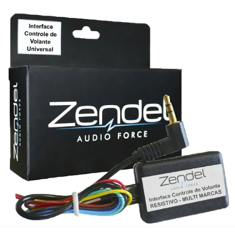 Interface Controle Volante Universal ZD-RP DIP Connect Zendel