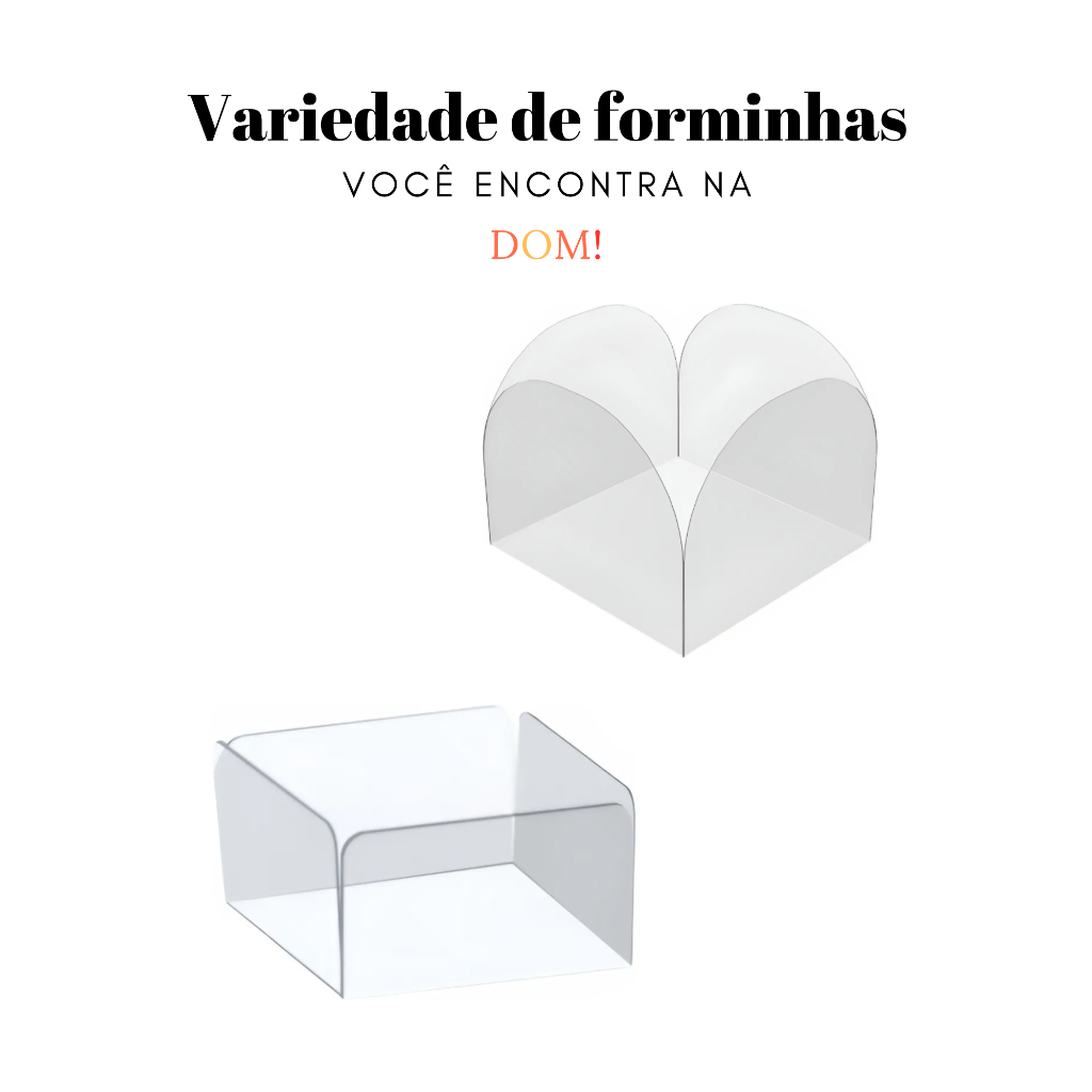 1.000 Forminhas 4 Pétalas e Reta em Acetato / Branca / Kraft / Caixetas / Pelotine - Vários Tamanhos e Modelos em Oferta na Shopee