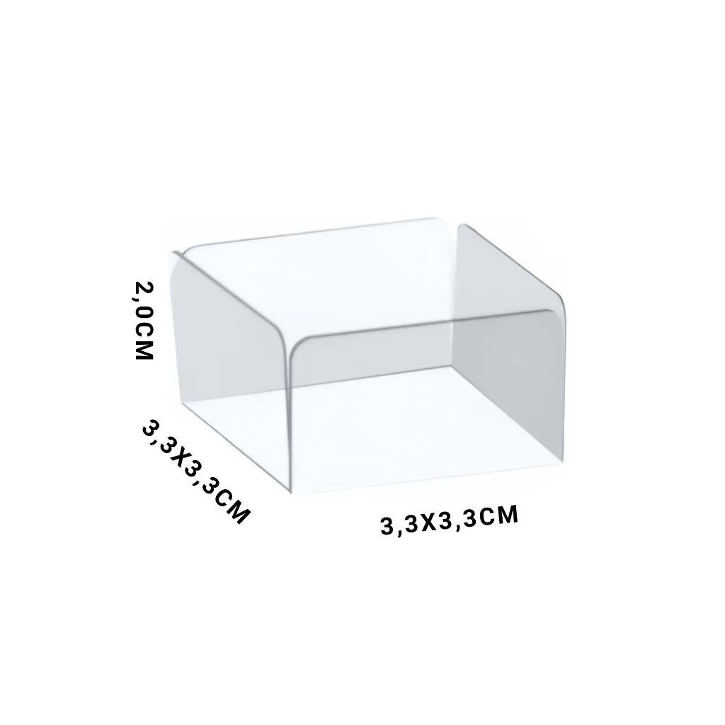 1.000 Forminhas 4 Pétalas e Reta em Acetato / Branca / Kraft / Caixetas / Pelotine - Vários Tamanhos em Oferta na Shopee