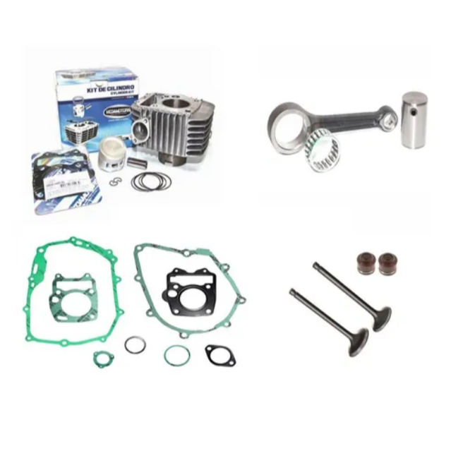 Kit Motor Completo Biela Junta Valvulas Biz 125 2005 A 2008