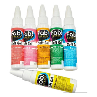 Corante Softgel 25g & 60Gg - FAB Corante Alimentício para Confeitaria em Oferta na Shopee