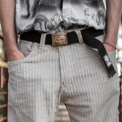 Cinto Chronic 001 Color Black em Oferta na Shopee