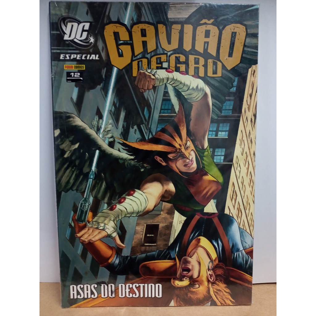 gavião negro asas do destino dc especial 12 dc comics panini sociedade da justiça batman superman