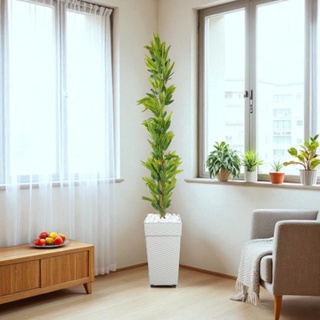 Bambu Artifical Árvore Grande Flores Artificial Com Vaso Decoraçao em Oferta na Shopee