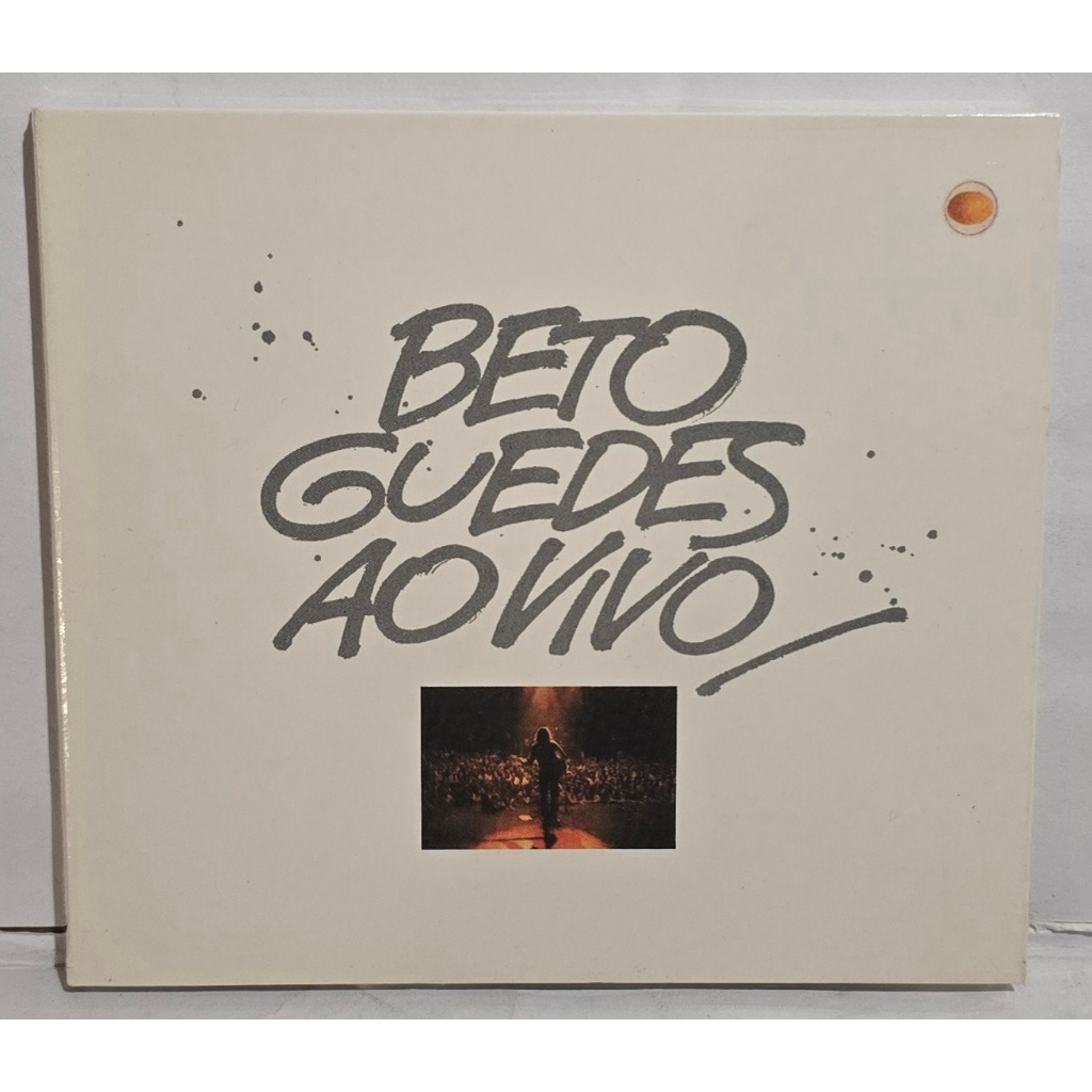 CD Beto Guedes – Beto Guedes Ao Vivo (DIGIPACK)  (NACIONAL - ORIGINAL - USADO - PERFEITO ESTADO)