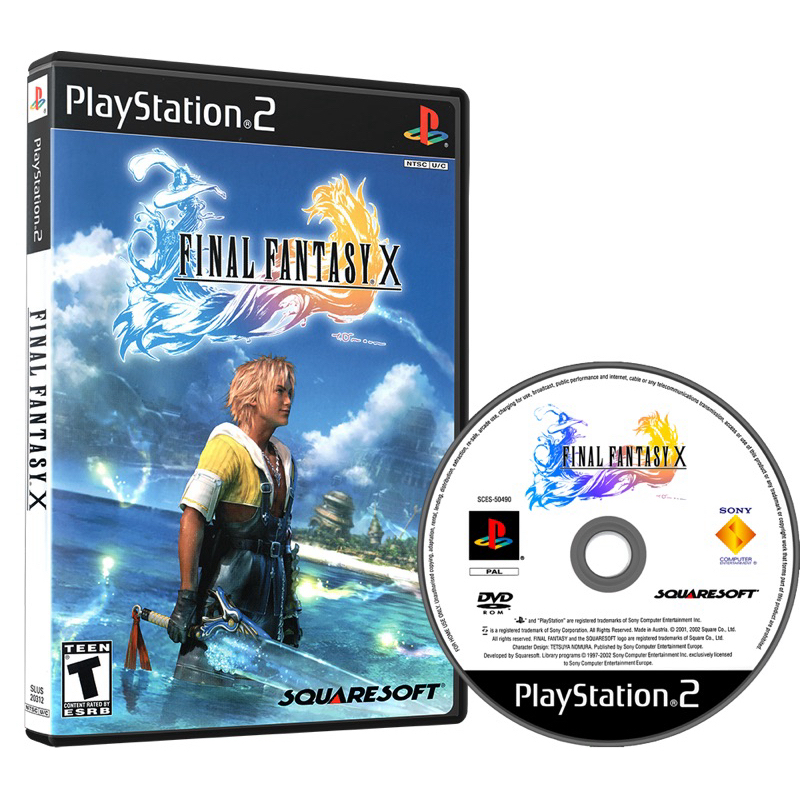 Jogo Repro Final Fantasy X - Playstation 2