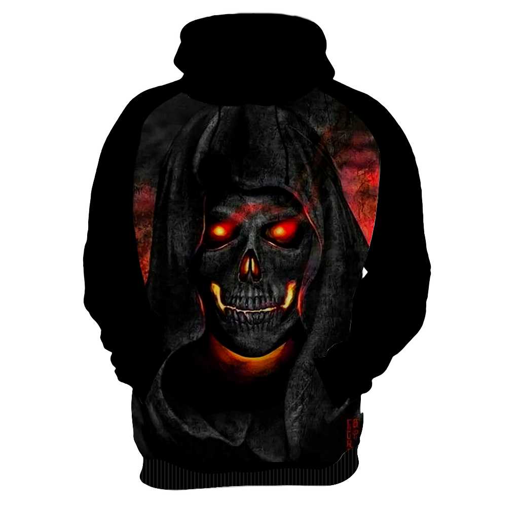 blusa moleton caveira mexicana