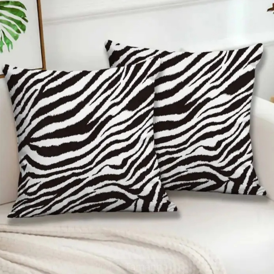 Capa de  almofada zebra animal print capa decoração zebra em Oferta na Shopee