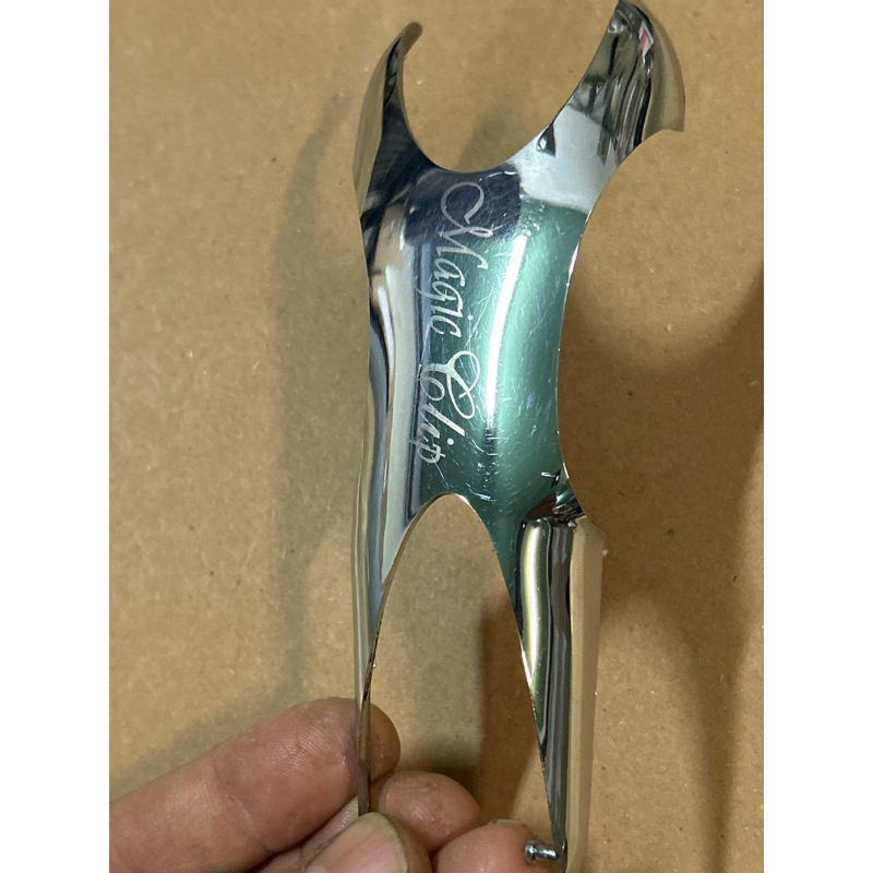 USADO tampa cromo Wahl Magic Clip com fio Usado