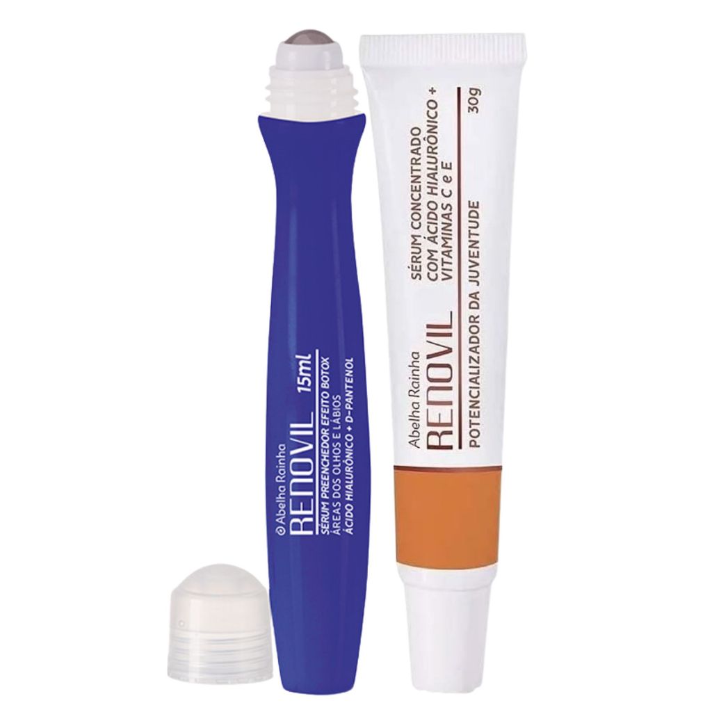 Kit Efeito Botox + Sérum Potencializador Da Juventude Abelha Rainha