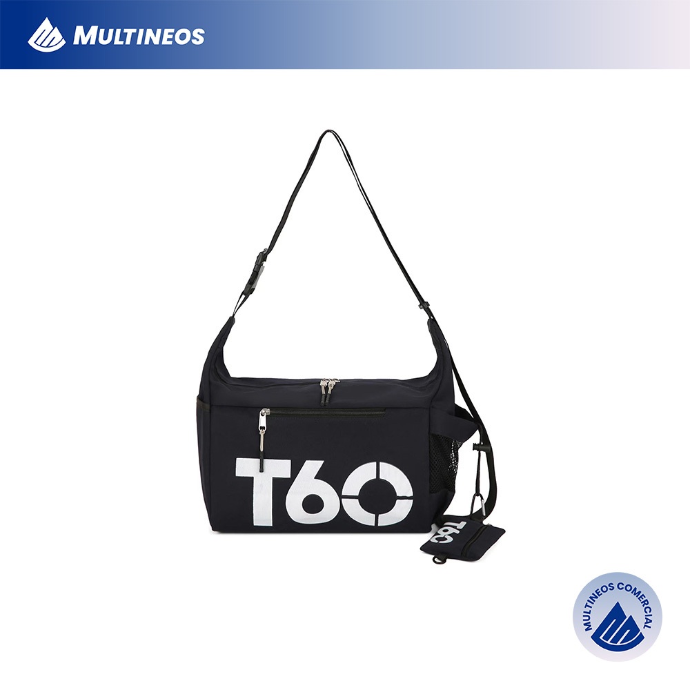 Bolsa de Ombro Com Bolsinha Marca T60 Original De Lona Grande para Lazer Mochila Bolsas em Oferta na Shopee