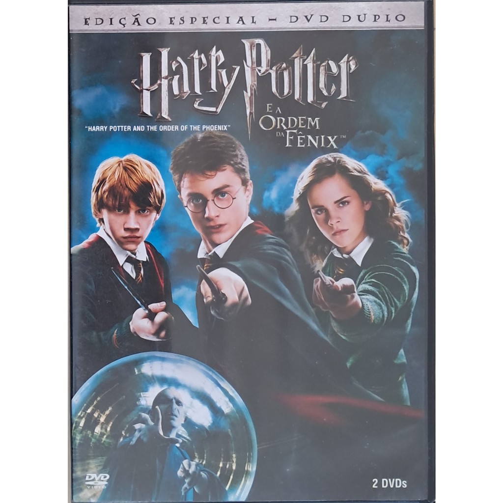 DVD Harry Potter e a ordemda Fênix - Edição especial - DVD duplo