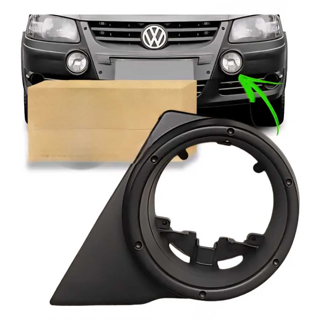 Moldura Aro Farol Milha Gol Parati Saveiro G4 Surf Rallye 3D