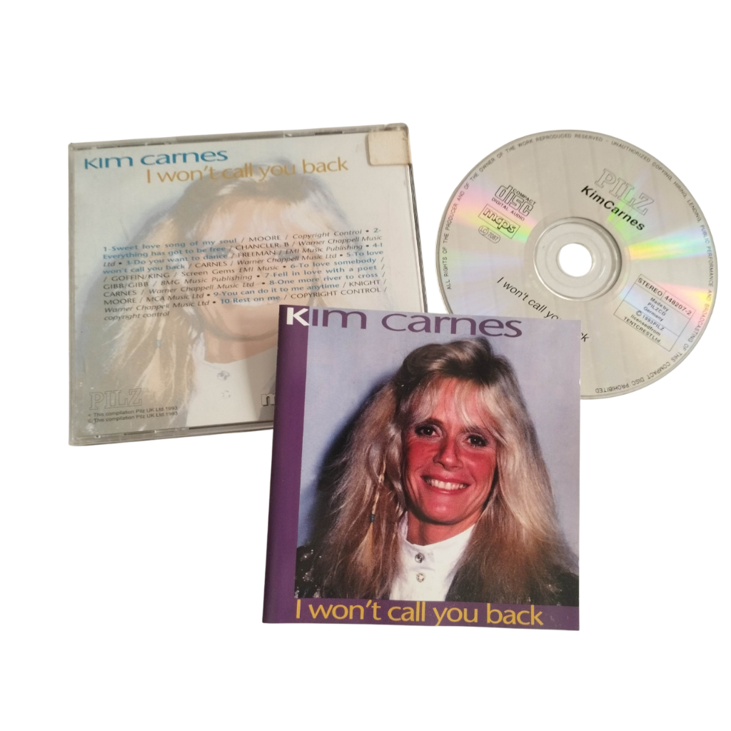 Cd - Kim Carnes - I Won´t Call You Back