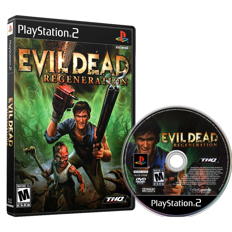 Jogo Repro Evil Dead: Regeneration (Legendado) - Playstation 2