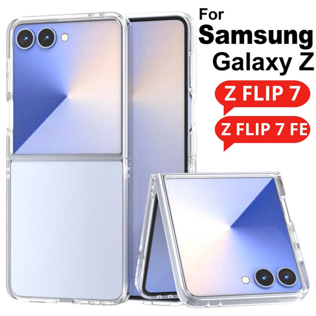 Capinha Capa Para Z Flip 7 / Z Flip 7 Fe Slim Case Prote Transparente Anti Pelic Sam Orig Case Came em Oferta na Shopee