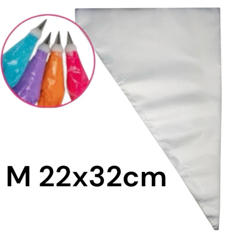 100 Saco Manga de Confeitar 22X32 PRIME CHEF Para Bico Confeiteiro Cozinhas// em Oferta na Shopee