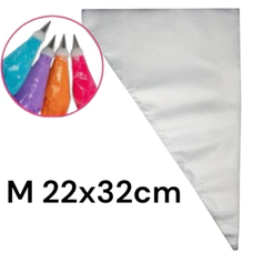 100 Saco Manga de Confeitar 22X32 PRIME CHEF Para Bico Confeiteiro Cozinhas (CHOCO)