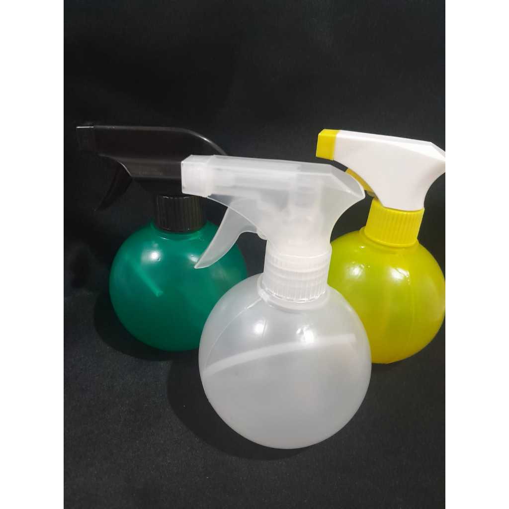 BORRIFADOR 300ML BOLINHA COLORIDOS GATILHO BRANCO -