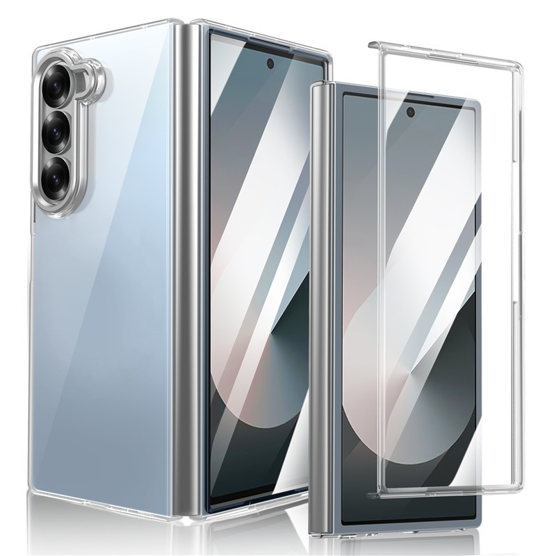 Capinha Capa Para Z Fold 7 Slim Case Premiun Protetora Came Sam Orig anti Impa Acrilic Transparente
