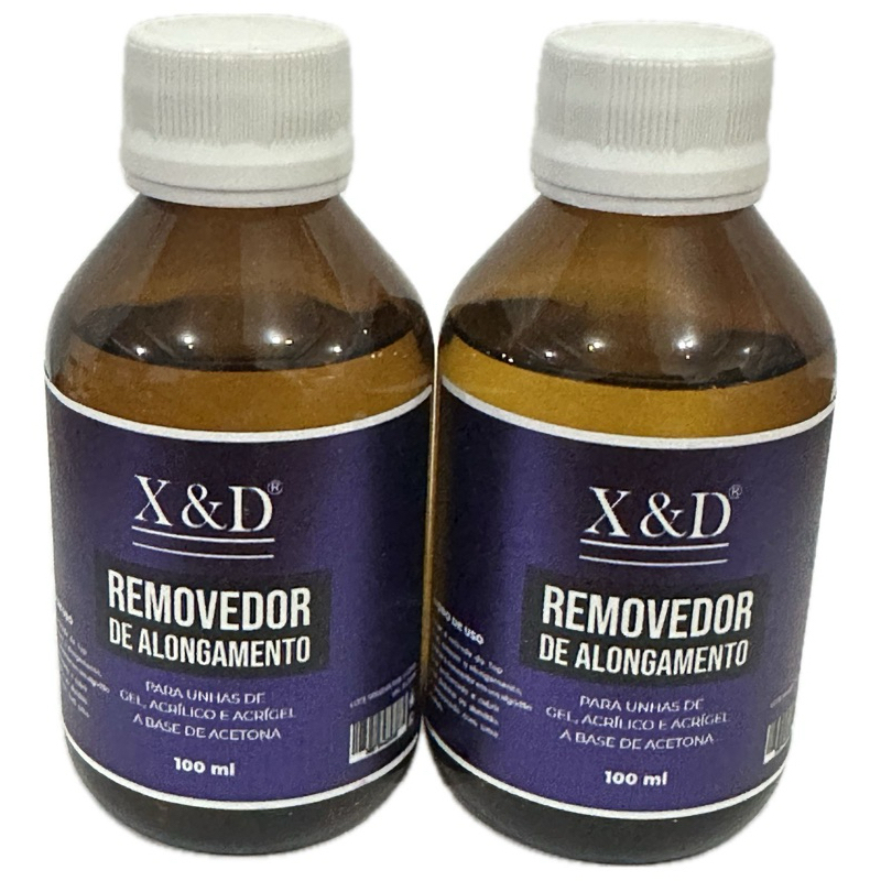 kit 2 removedor X&D 100ml original em Oferta na Shopee