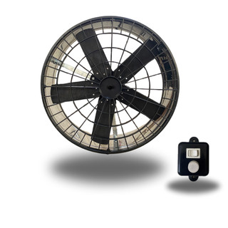 Exaustor Ventilador Industrial 50cm Com dimmer Controle De Velocidade