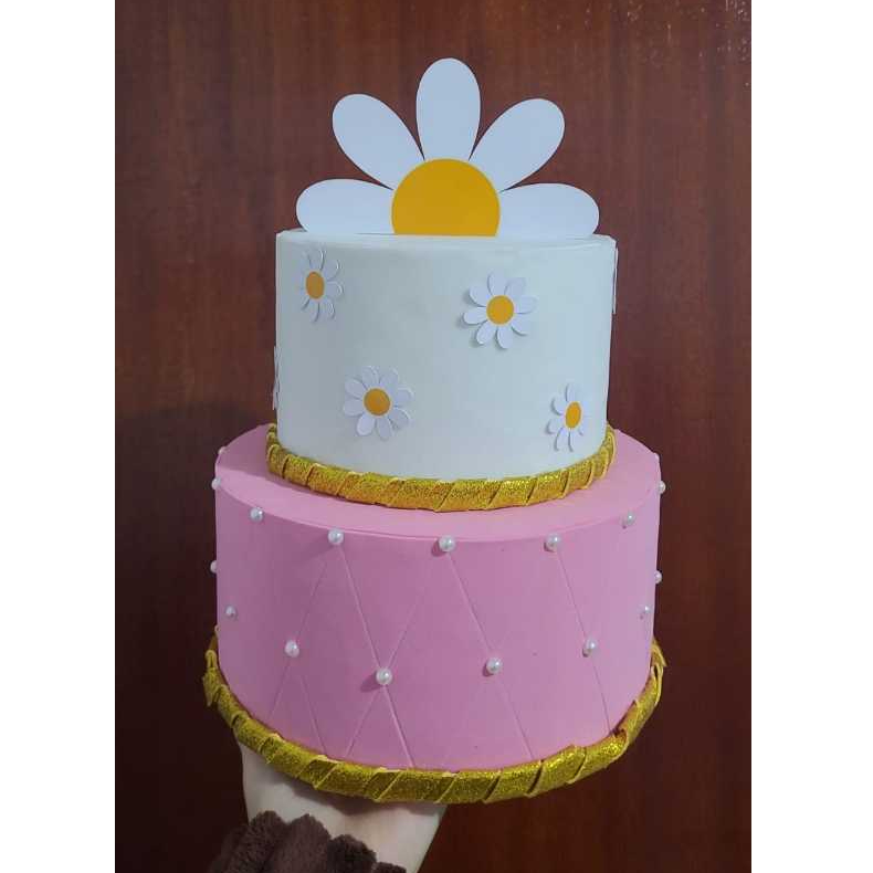 Bolo Fake Rosa e Dourado: Onde Comprar | BuscaProdutos