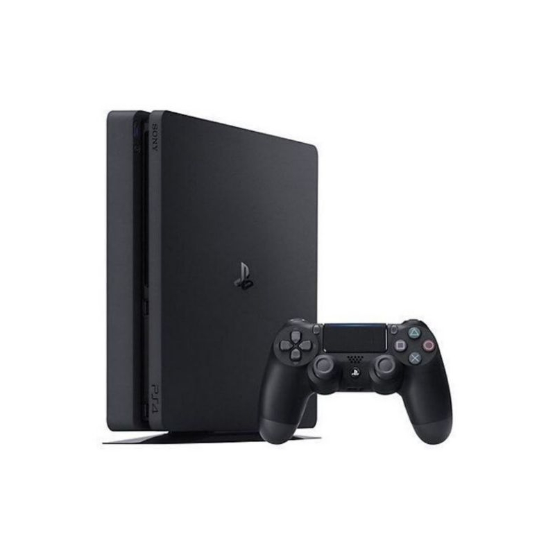 PS4 Slim 500GB OU 1TB + 1 Jogo Original – Pronto para Jogar