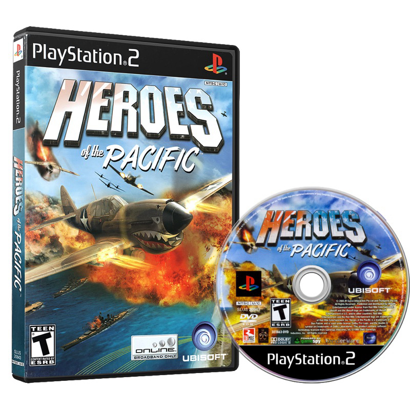 Jogo Repro Heroes of the Pacific - Playstation 2