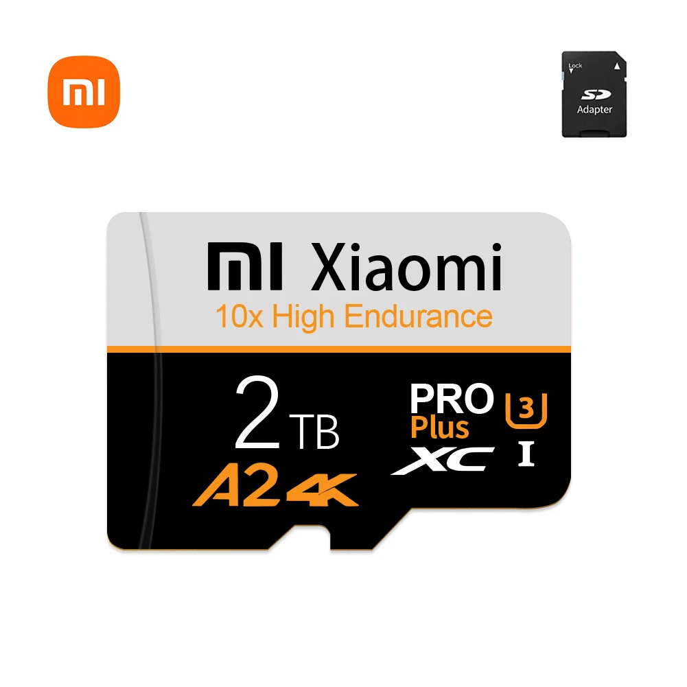 Cartão Micro SD 2TB Xiaomi – Velocidade, Espaço e Desempenho Profissional!