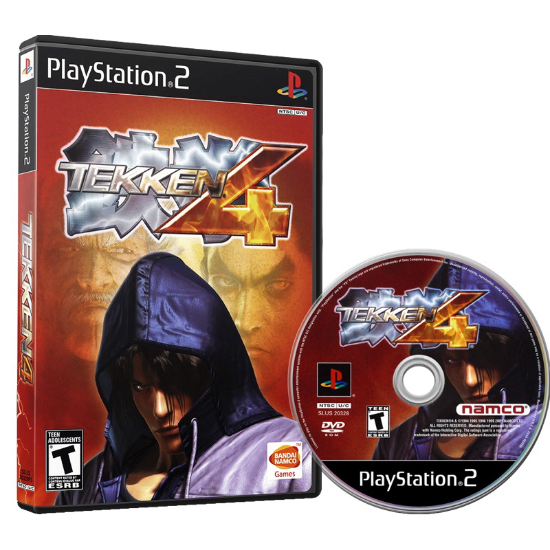 Jogo Repro Tekken 4 - Playstation 2