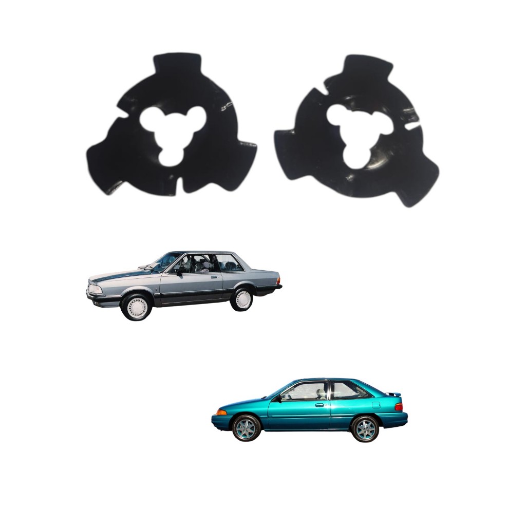Par Trava Borboleta Manopla Banco Recaro Gol Gti Kadet Gsi Ford Escort Belina Del Rey