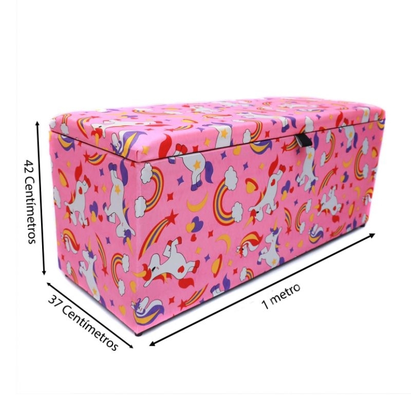 baú puff 1 metro baú organizador retangular suede decorativo baú pe de cama