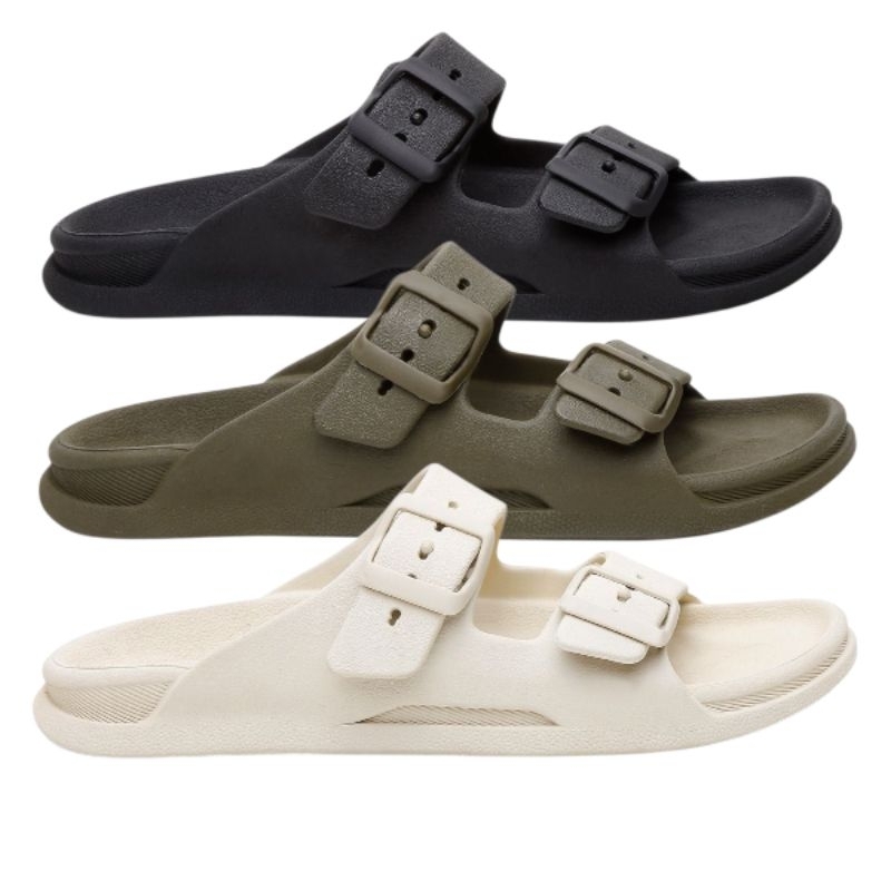 Kit 3 Pares Chinelo Masculino Feminino Nuvem Sandália Birken Slim Duas Tiras Confortável Lançamento