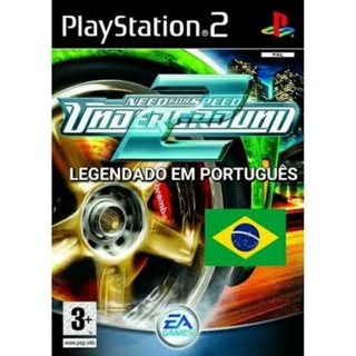 Need for speed underground 2 ps2 em português em Oferta na Shopee