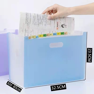 Pasta Arquivo Para Documentos Com Divisorias Grande Escritório Trabalho Organização em Oferta na Shopee