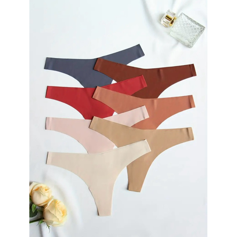 KIT 5 Calcinhas Fio Duplo Levanta Bumbum Fio Dental Confortável Forro em Algodão Sensual