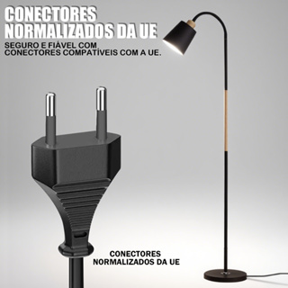 Luminária De Chão Pedestal De Piso Abajur Articulada Flexive em Oferta na Shopee