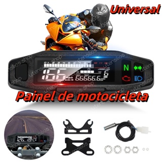 Painel Digital Lcd Preto Mini Para Moto Universal em Oferta na Shopee
