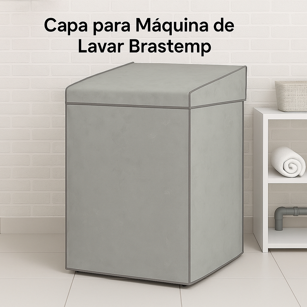 Capa de Máquina de Lavar Brastemp Modelo Novo - Máquina para Máquina de Lavar Roupa Brastemp em Oferta na Shopee