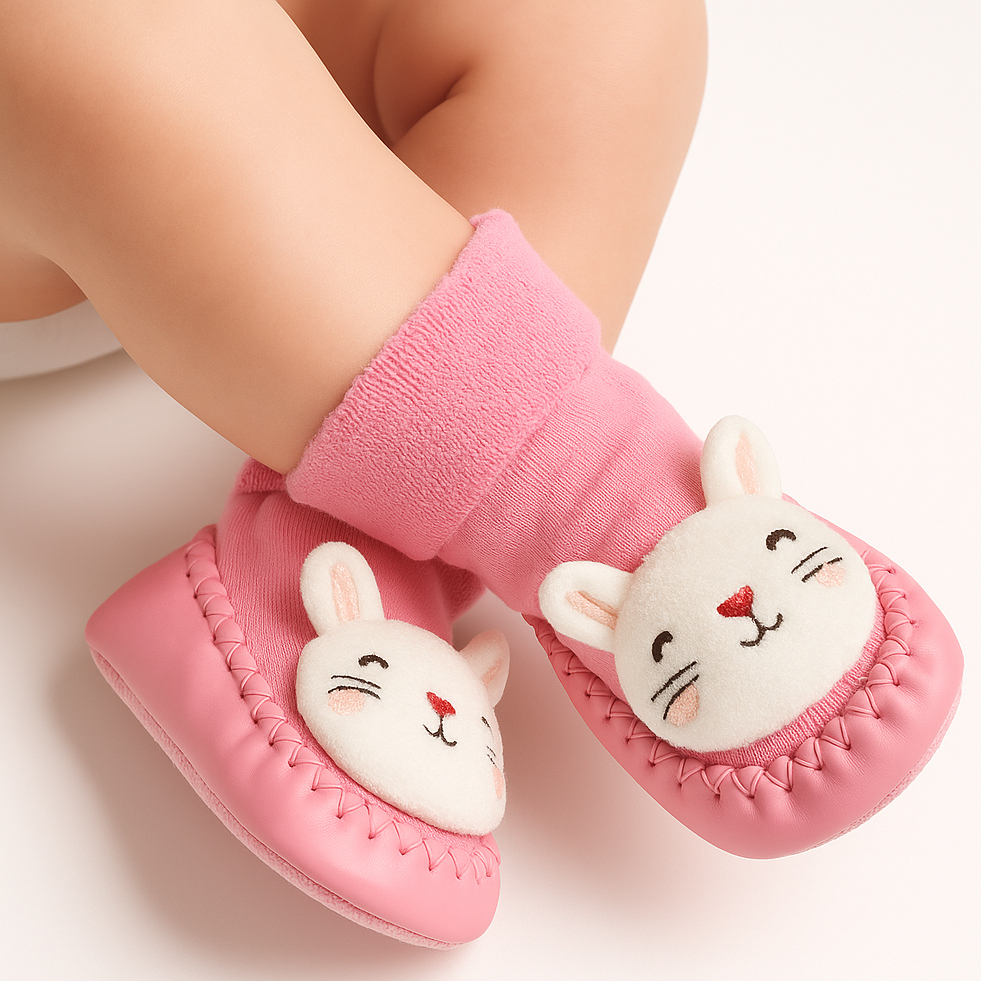 Meia Sapatinho Chocalho com Sola Antiderrapante Bebê Menina Recém Nascidos em Oferta na Shopee