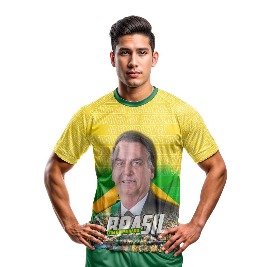 camisa camiseta personalizada Patriota Brasil acima de tudo Bolsonaro