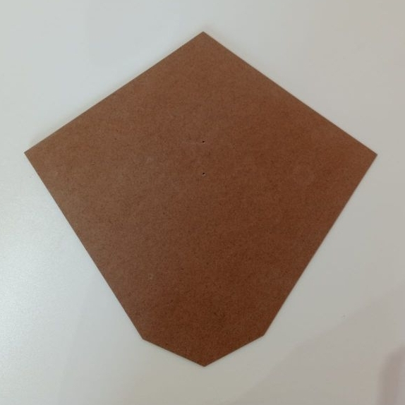 Molde Raia Forma MINI Baratinha MDF 3 mm Pipas Plástico 42cm pião