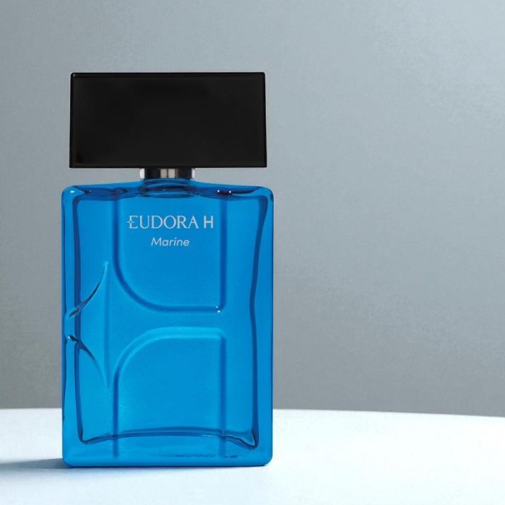 Eudora H Marine Colônia 100ml Masculino | Frescor Intenso e Sofisticação