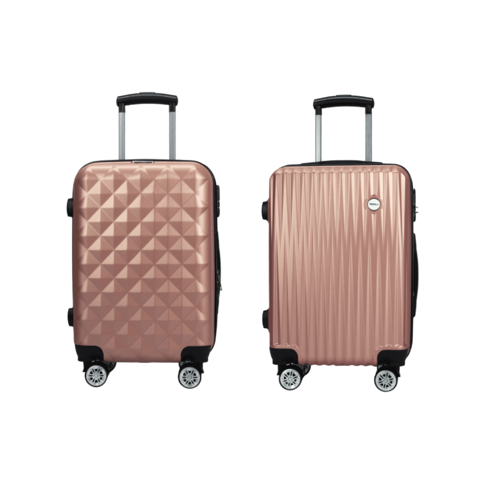 Mala de Viagem de Bordo Multmaxx 10KG Rosa Bagagem de Mão