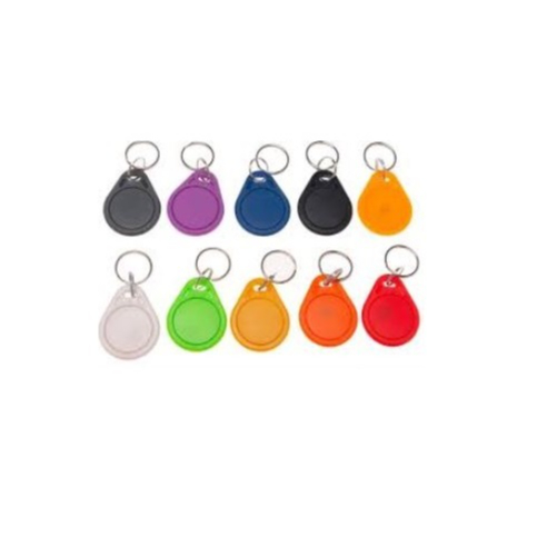 Kit 10 Chaveiro colorido  Tag  Nfc 13,56mhz S50 Com Código