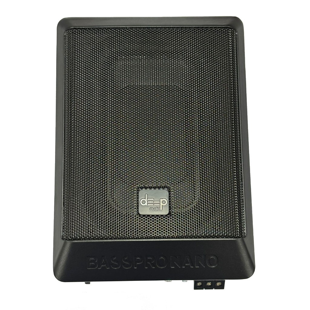 Deep Áudio Caixa Amplificada Slim Bass Pro Nano 200w Rms