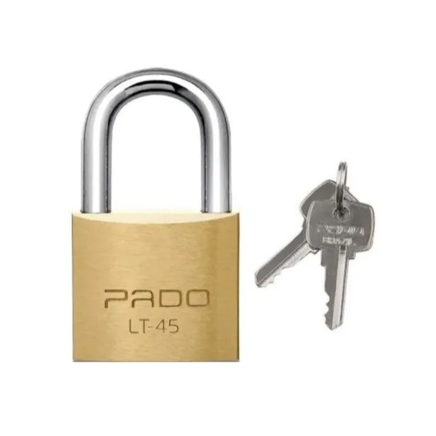 KIT 3 CADEADO PADO E-45MM PADRAO RS CEEE RGE AES SUL LATAO REFORÇADO