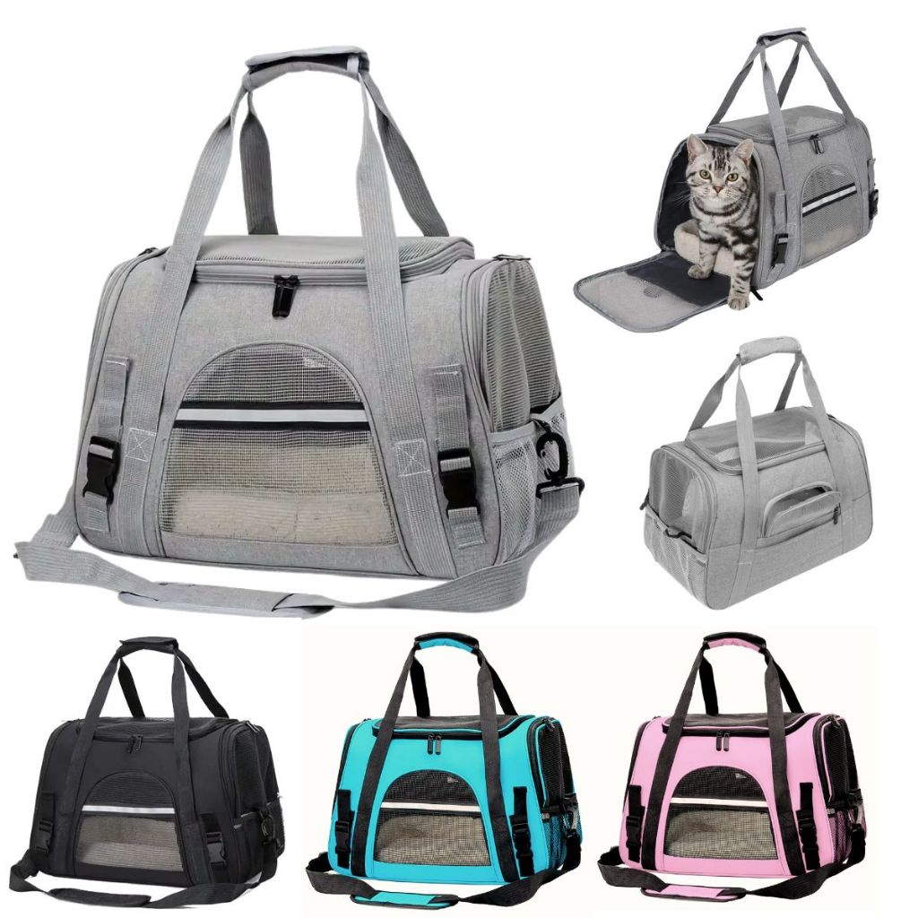 Bolsa Pet Transporte Viagem Avião Para Cães Gatos Luxo em Oferta na Shopee